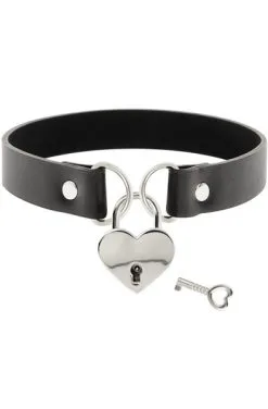 Coquette Choker Keys Heart -Anal sexleketøy butikk p coquette choker keys heart 2 073937