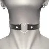 Coquette Hand Crafted Choker Heart