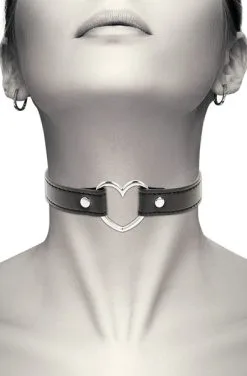 Coquette Hand Crafted Choker Heart