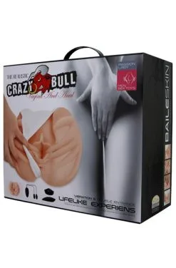 Crazy Bull Vibrating Vagina & Anal -Anal sexleketøy butikk p crazy bull masturbator vibration vagina and anal 2