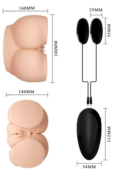 Crazy Bull Realistic Vagina & Anal Passion Lady 4 Crazy Bull Realistic Vagina & Anal Passion Lady - Bilde 2