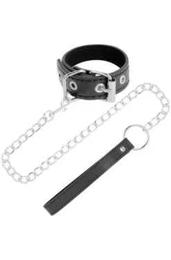 Darkness Penis Ring With Strap