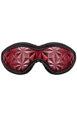 Diabolique Dark Eye Mask Red