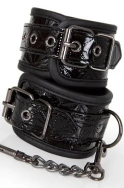 Diabolique Handcuffs Black -Anal sexleketøy butikk p diabolique handcuffs black 2 215827