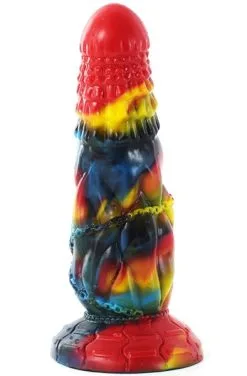 Fantasycolors Dildo Fheniks Multicolour 21 Cm -Anal sexleketøy butikk p dildo fheniks multicolour 21 cm 2 214649 1