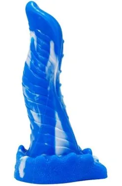 Fantasycolors Dildo Lizard Blue-White 23 Cm -Anal sexleketøy butikk p dildo lizard blue white 23 cm 2 214216