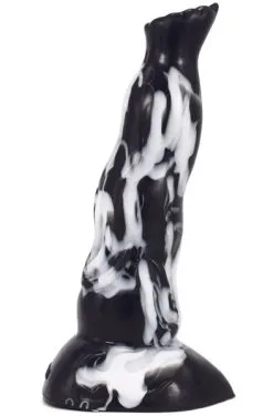 Fantasycolors Dildo Lupkal Black-White 24 Cm