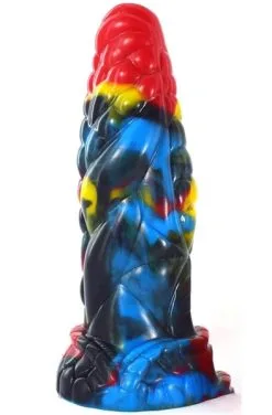 Fantasycolors Dildo Pythor Multicolour 23 Cm -Anal sexleketøy butikk p dildo pythor multicolour 23 cm 2 214811 1