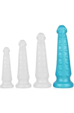 ToppedMonster Tentakel Dildo Blue 33 Cm