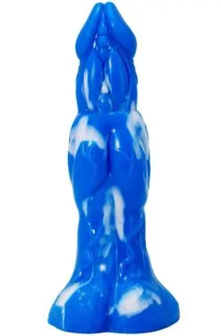 Fantasycolors Dildo Wolorz Blue-White 23 Cm -Anal sexleketøy butikk p dildo wolorz blue white 23 cm 2 214156