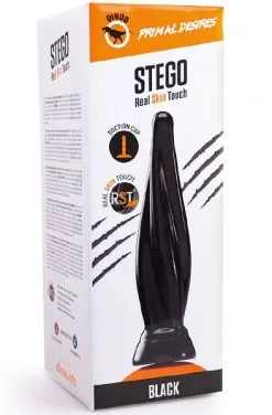 Dinoo Primal Stego Black 33 Cm -Anal sexleketøy butikk p dinoo primal stego black 33 cm 3 194635
