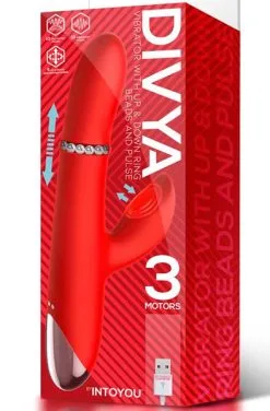 IntoYou Divya Vibe With Up & Down Internal Ring Beads & Pulsation 9 IntoYou Divya Vibe With Up & Down Internal Ring Beads & Pulsation -Anal sexleketøy butikk p divya vibe with up down internal ring beads pulsation productimage 4 1