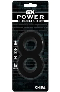 Chisa Novelties Dou Cock 8 Ball Ring