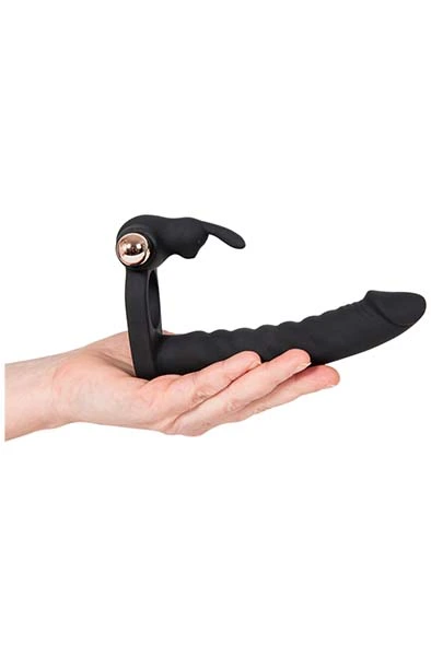 Sustainable Pleasure Double Penetrator With Rechargeable Gold Bullet 4 Sustainable Pleasure Double Penetrator With Rechargeable Gold Bullet - Bilde 2