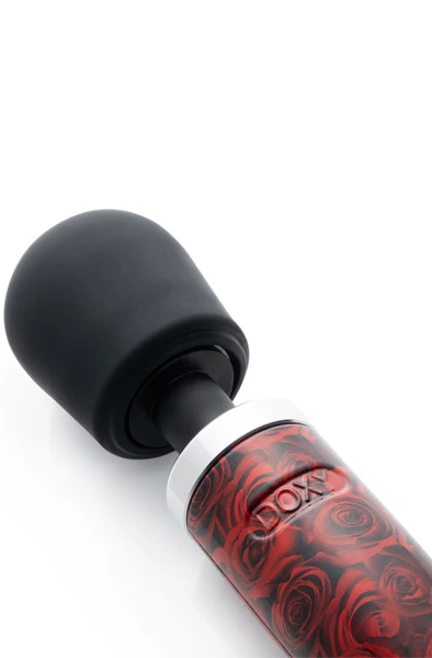 Doxy Die Cast Wand Massager Rose Pattern 4 Doxy Die Cast Wand Massager Rose Pattern - Bilde 2