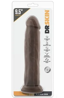 Blush Novelties Dr. Skin Cock Chocolate 24 Cm -Anal sexleketøy butikk p dr. skin cock chocolate 24 cm 3 232240