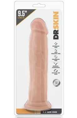 Blush Novelties Dr. Skin Cock Vanilla 22 Cm -Anal sexleketøy butikk p dr. skin cock vanilla 22 cm 4 233246