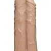 Blush Novelties Dr. Skin Dr. Double Stuffed Flesh 26,5 Cm -Anal sexleketøy butikk p dr. skin dr. double stuffed flesh 26 5 cm