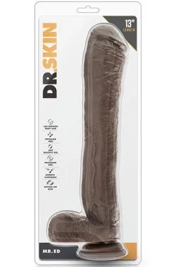 Blush Novelties Dr. Skin Mr. Ed Dildo 33 Cm -Anal sexleketøy butikk p dr. skin mr. ed dildo 33 cm productimage 3 165325