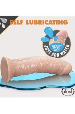 Blush Novelties Dr. Skin Self Lubricating Dildo 20cm -Anal sexleketøy butikk p dr. skin self lubricating dildo 20cm 2 152727