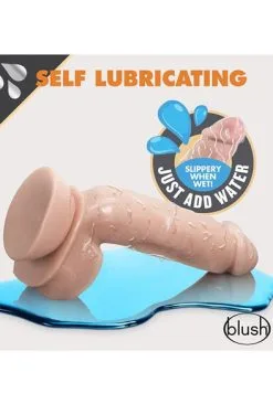 Blush Novelties Dr. Skin Self Lubricating Dildo 21,5 Cm 6 Blush Novelties Dr. Skin Self Lubricating Dildo 21,5 Cm -Anal sexleketøy butikk p dr. skin self lubricating dildo 21 5cm 2 151656