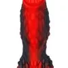 Monsterred Dragon Dildo Yong Black-Red 20 Cm -Anal sexleketøy butikk p dragon dildo yong black red 20 cm 122945