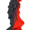 Monsterred Dragon Dildo Zomay Black-Red 23 Cm -Anal sexleketøy butikk p dragon dildo zomay black red 23 cm 121101