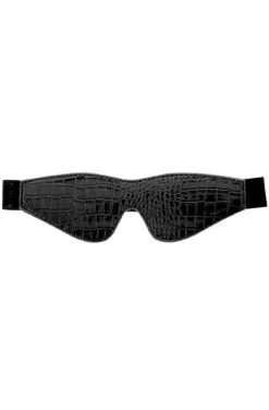 Dream Toys Blaze Blindfold Croco Black
