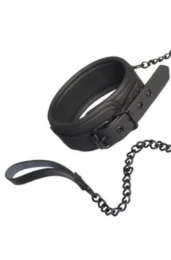 Dream Toys Blaze Collar And Chain Black