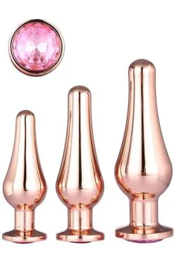 Dream Toys Gleaming Love Pleasure Set Rose Gold