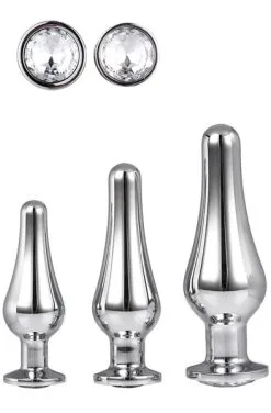 Dream Toys Gleaming Love Pleasure Set Silver