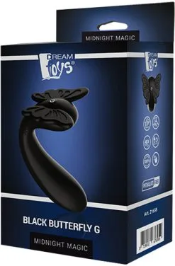 Dream Toys Midnight Magic Black Butterfly G -Anal sexleketøy butikk p dream toys midnight magic black butterfly g 3 230734