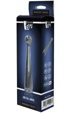 Dream Toys Midnight Magic Metal Mike -Anal sexleketøy butikk p dream toys midnight magic metal mike 3 234954