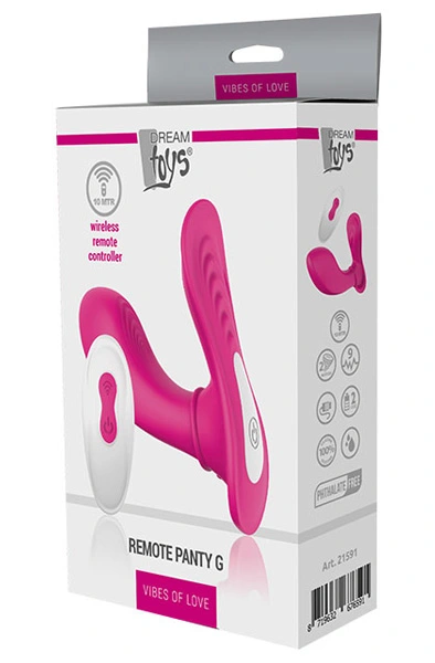 Dream Toys Vibes Of Love Remote Panty G Magenta 4 Dream Toys Vibes Of Love Remote Panty G Magenta - Bilde 2