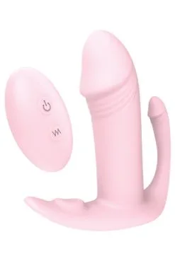 Dream Toys Vibes Of Love Remote Tri-pleasurer Pink