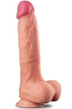 Lovetoy Dual Layer Platinum Silicone Cock 25 Cm