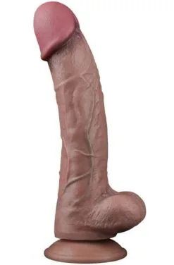 Lovetoy Dual Layered Platinum Silicone Cock 26,5 Cm