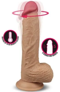 Lovetoy Dual Layered Rotating Nature Cock 21,5cm