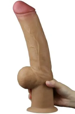 Lovetoy Dual-Layered Silicone Handle Cock 30 Cm
