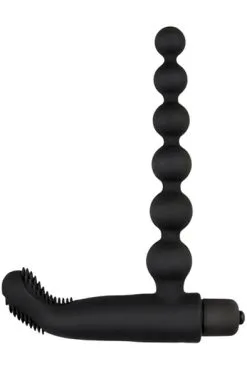 Easytoys Beaded Buddy Vibrator Black
