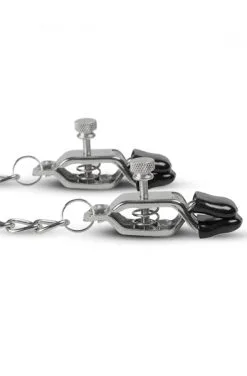 Easytoys Big Nipple Clamps With Chain 45 Cm -Anal sexleketøy butikk p easytoys big nipple clamps with chain 45 cm 2