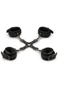 Easytoys Cuffs & Hogtie Set