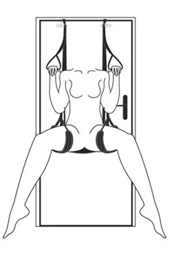 Easytoys Leg & Bum Support Over The Door Swing -Anal sexleketøy butikk p easytoys leg bum support over the door swing 3 1