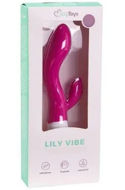 Easytoys Lily Vibrator Pink -Anal sexleketøy butikk p easytoys lily vibrator pink 3 002550 1