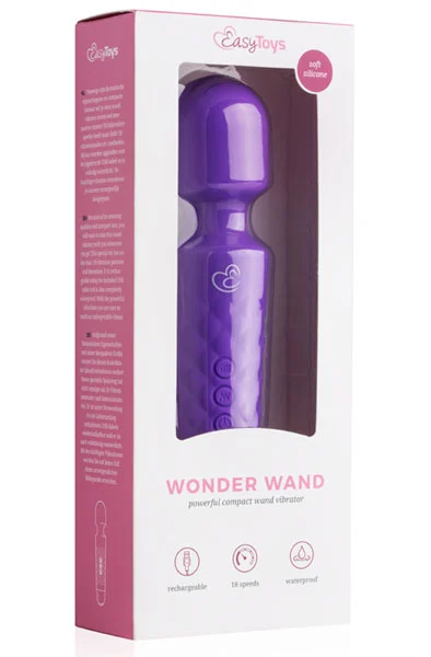 Easytoys Mini Wand Vibrator Purple 5 Easytoys Mini Wand Vibrator Purple - Bilde 3