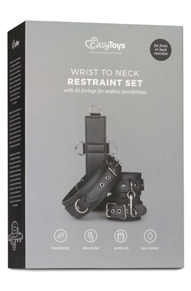 Easytoys Neck And Wrist Restraint Set 4 Easytoys Neck And Wrist Restraint Set - Bilde 2