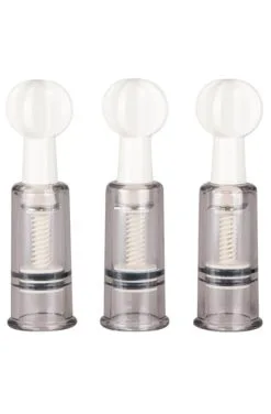 Easytoys Nipple & Clit Suckers 3-pcs