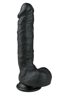 Easytoys Realistic Dildo Black 22,5 Cm