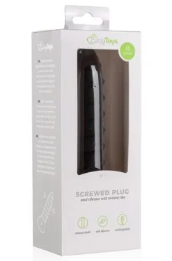 Easytoys Screwed Plug Anal Vibrator -Anal sexleketøy butikk p easytoys screwed plug anal vibrator 3