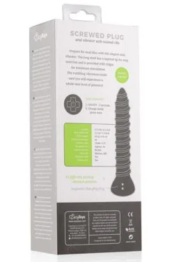 Easytoys Screwed Plug Anal Vibrator Large -Anal sexleketøy butikk p easytoys screwed plug anal vibrator large 4